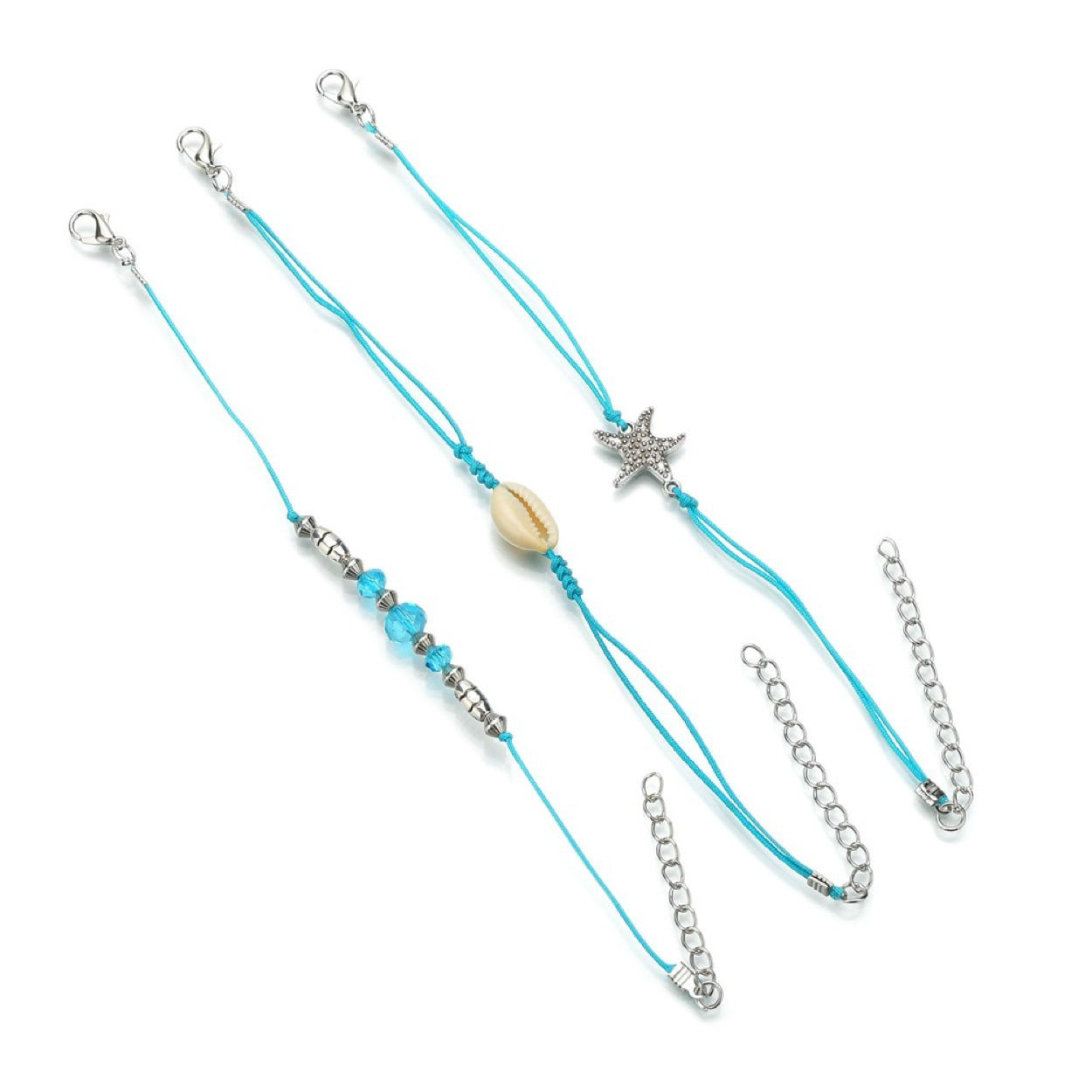 Conjunto de tobilleras Beach Style
