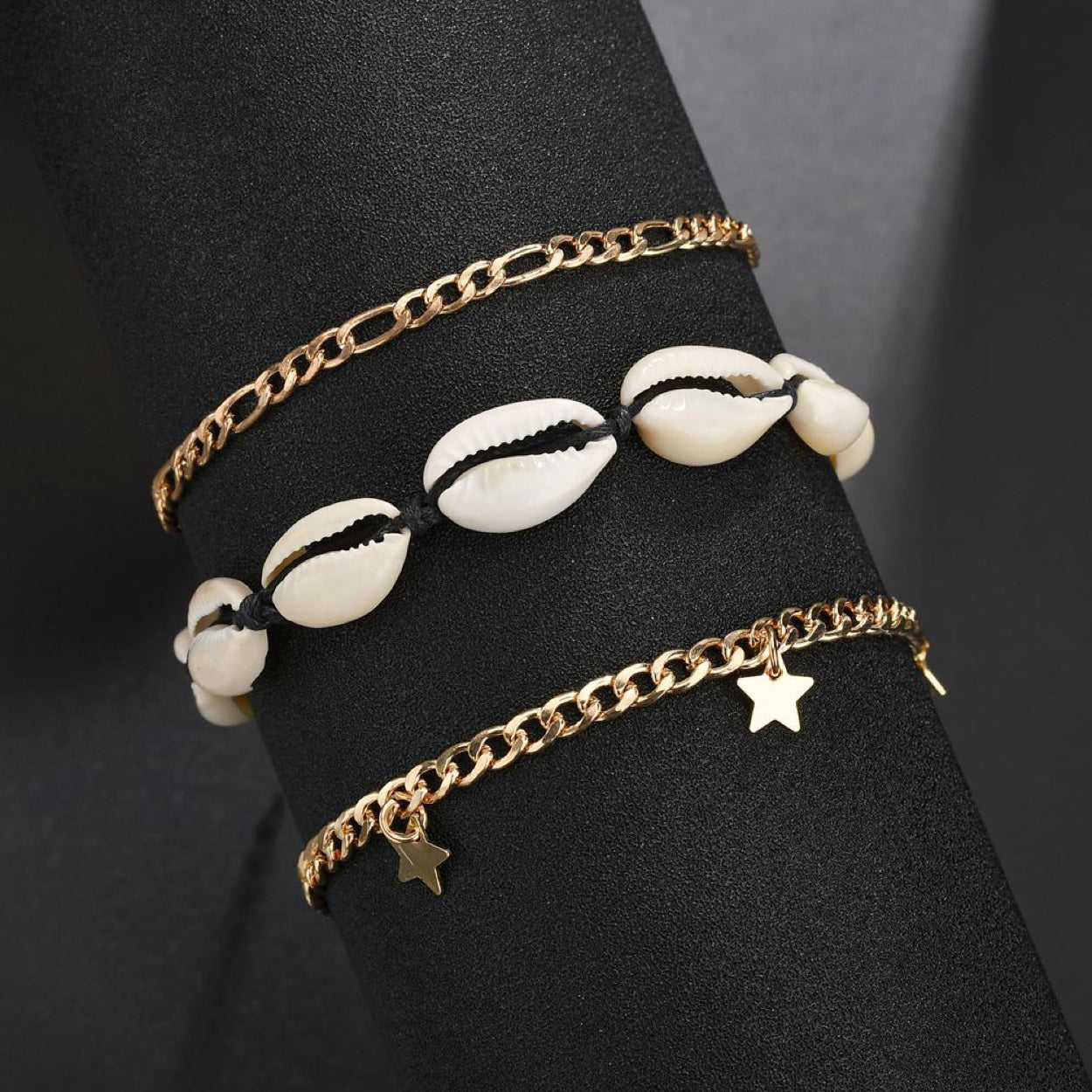 Conjunto de tobilleras GOLD