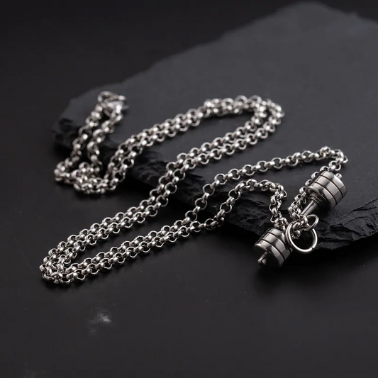Cadena con Mancuerna SILVER