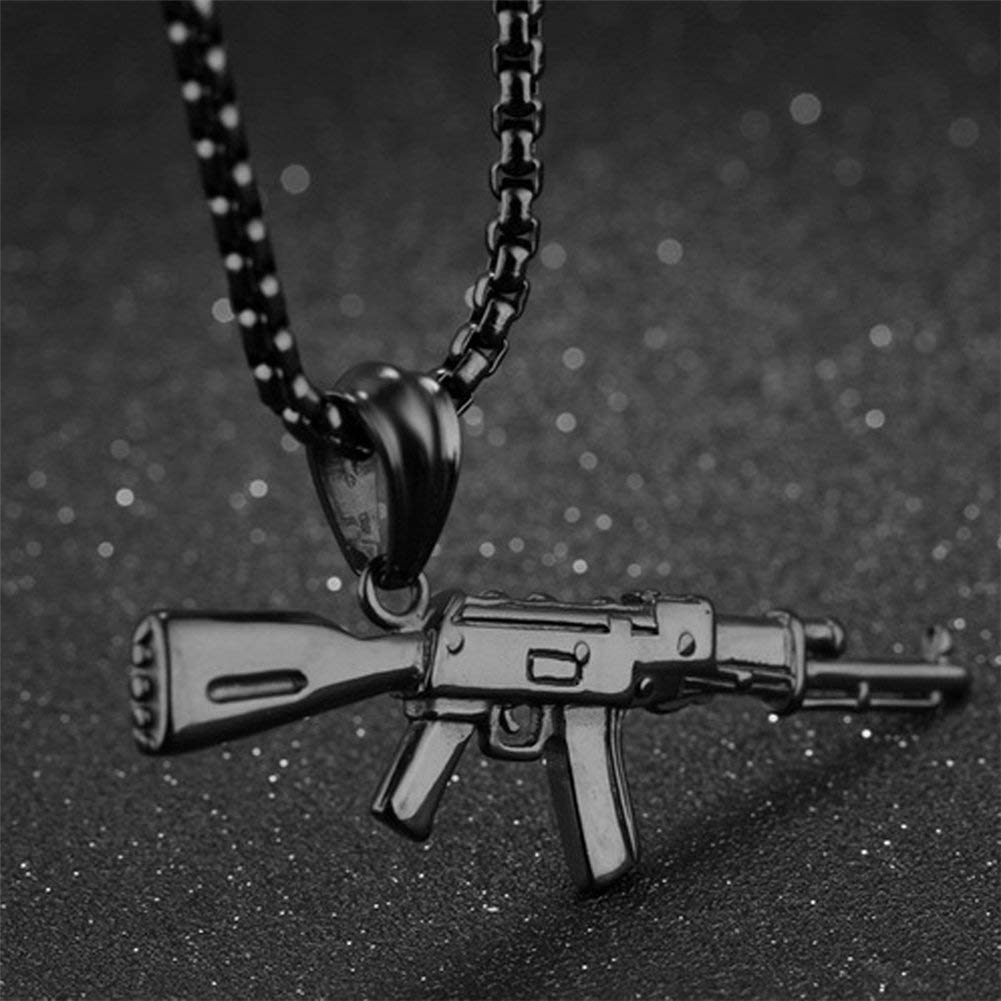 Cadena con Dije AK47 Black