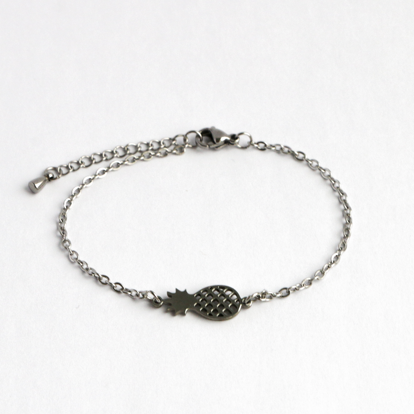 Pulsera con dije Pineapple SILVER