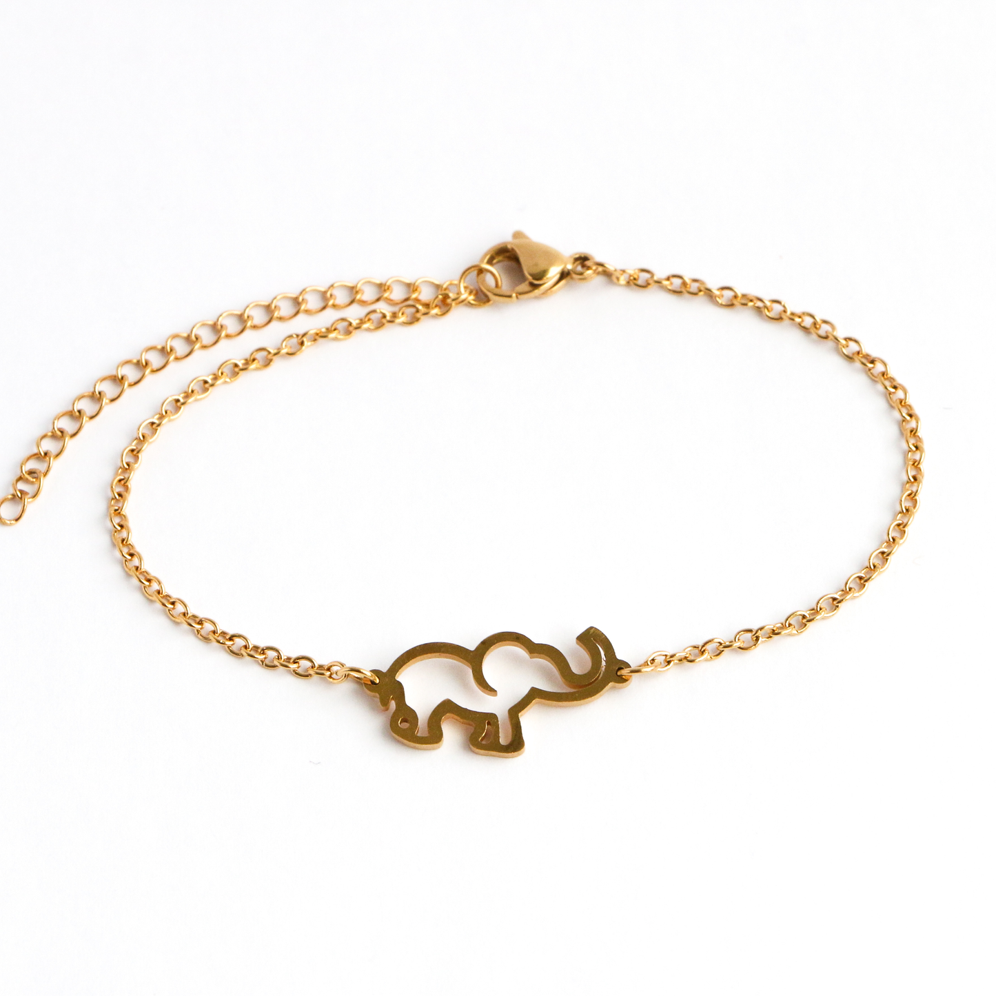 Pulsera con dije Elephant GOLD
