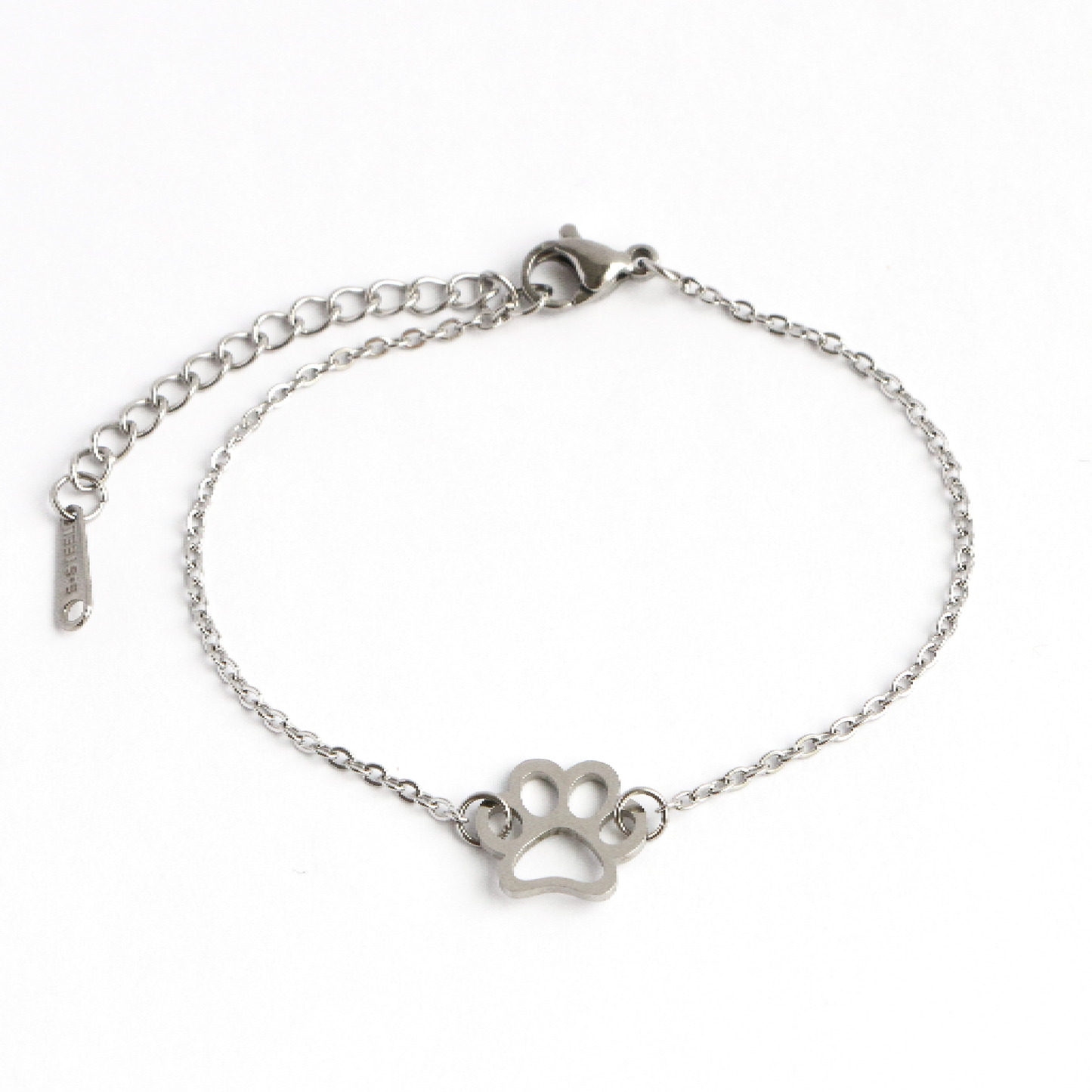 Pulsera con dije Paw SILVER