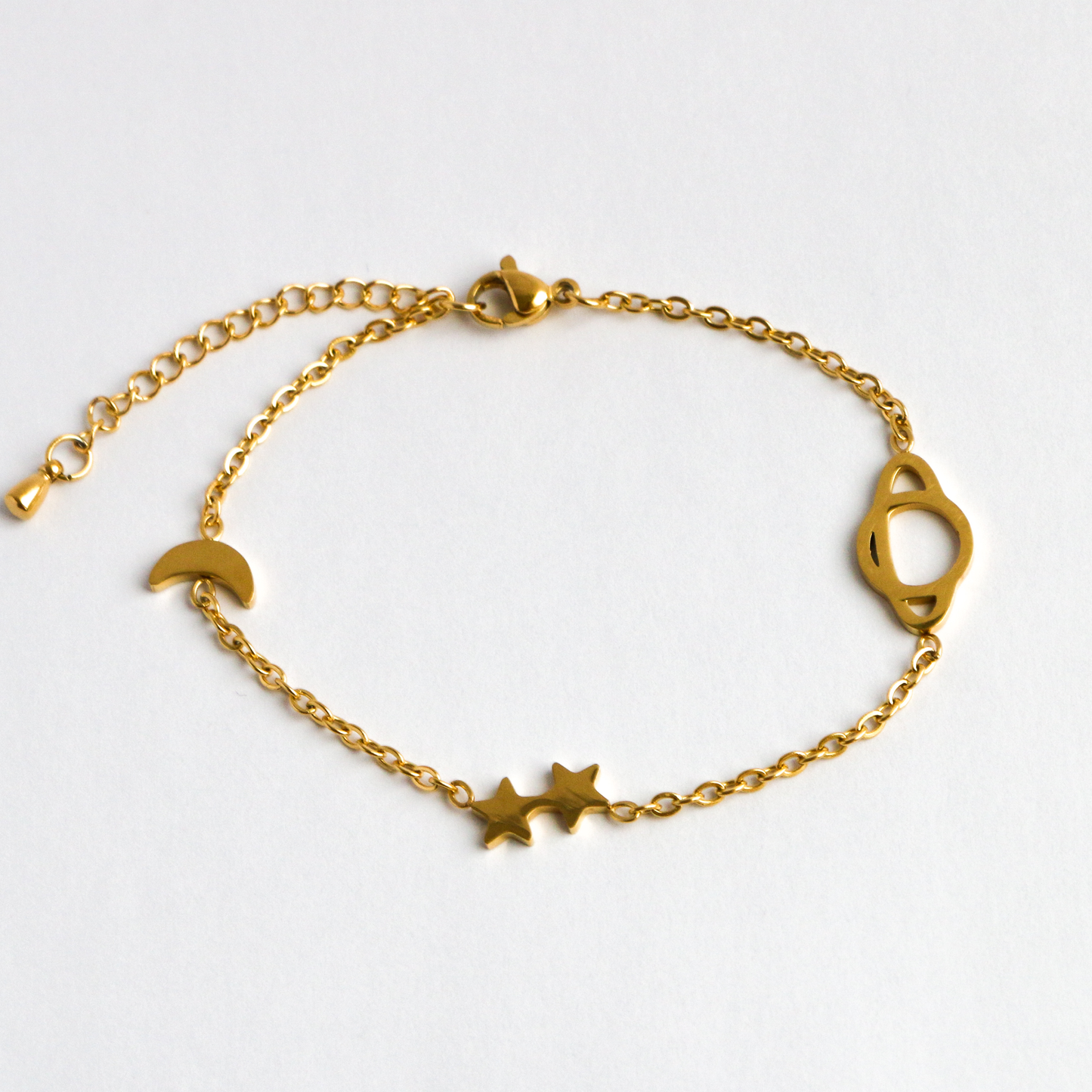 Pulsera femenina con dije GOLD