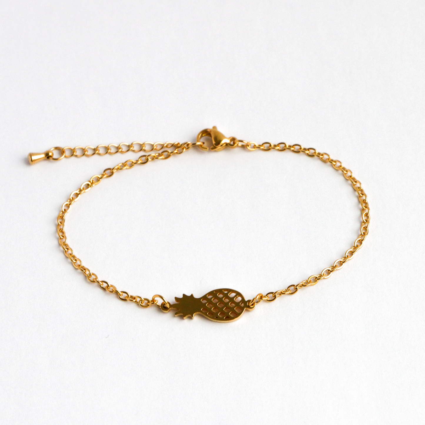 Pulsera con dije Pineapple GOLD