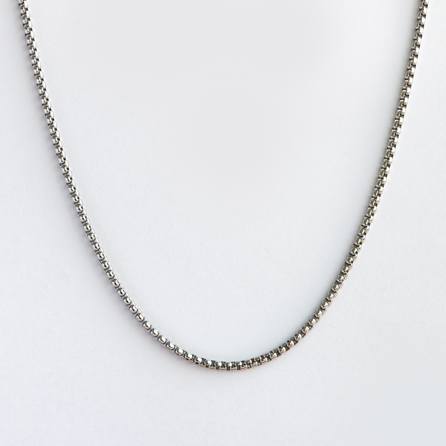 Cadena Box 3mm SILVER
