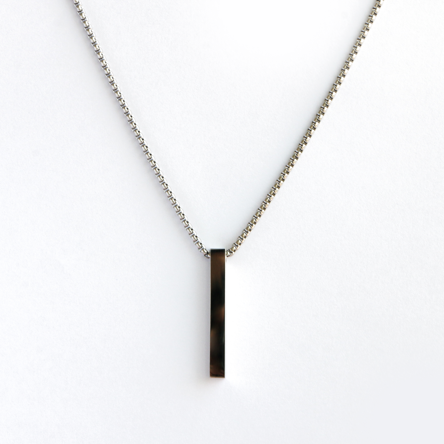 Cadena Box con Barra 3D SILVER