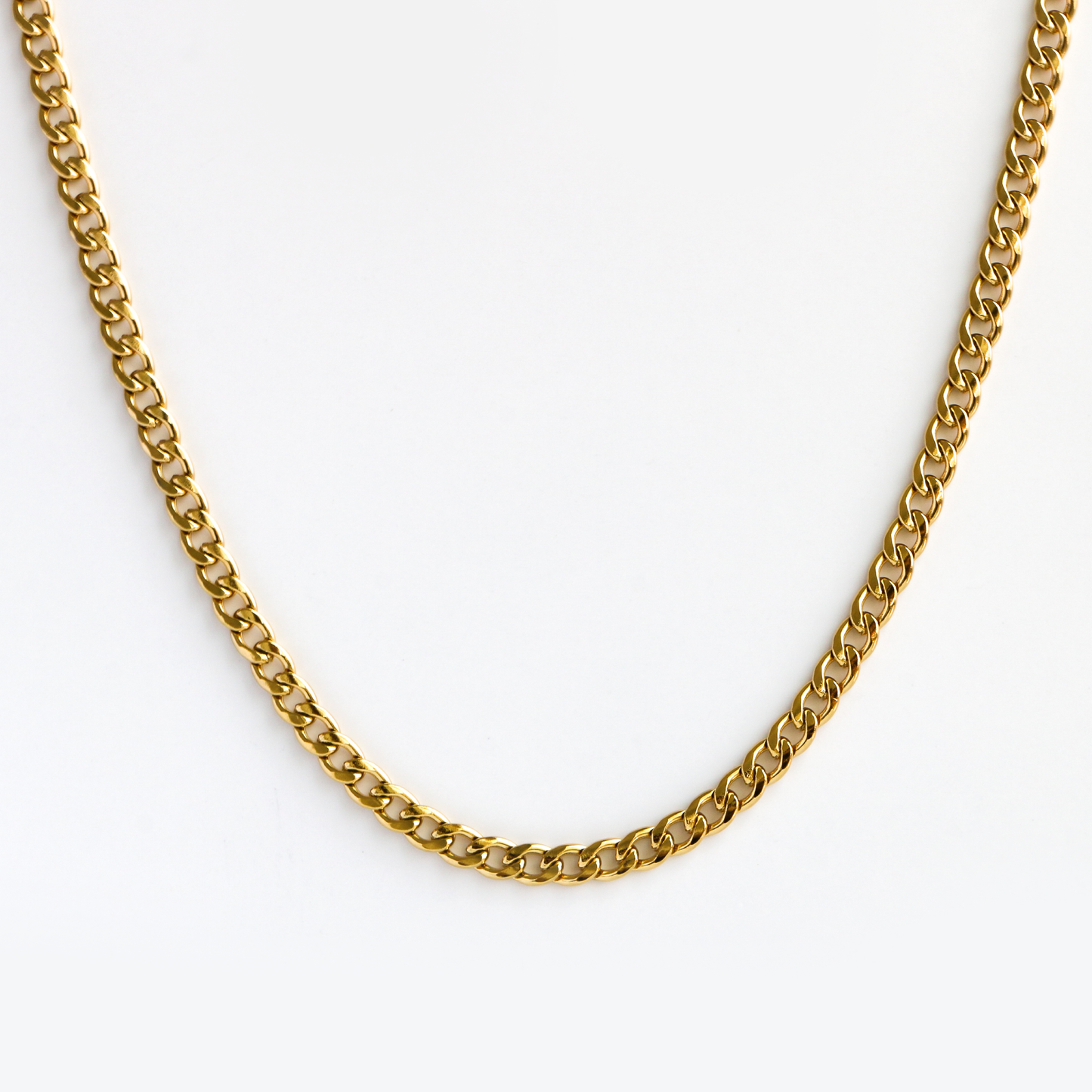 Cadena Cubana 5mm GOLD