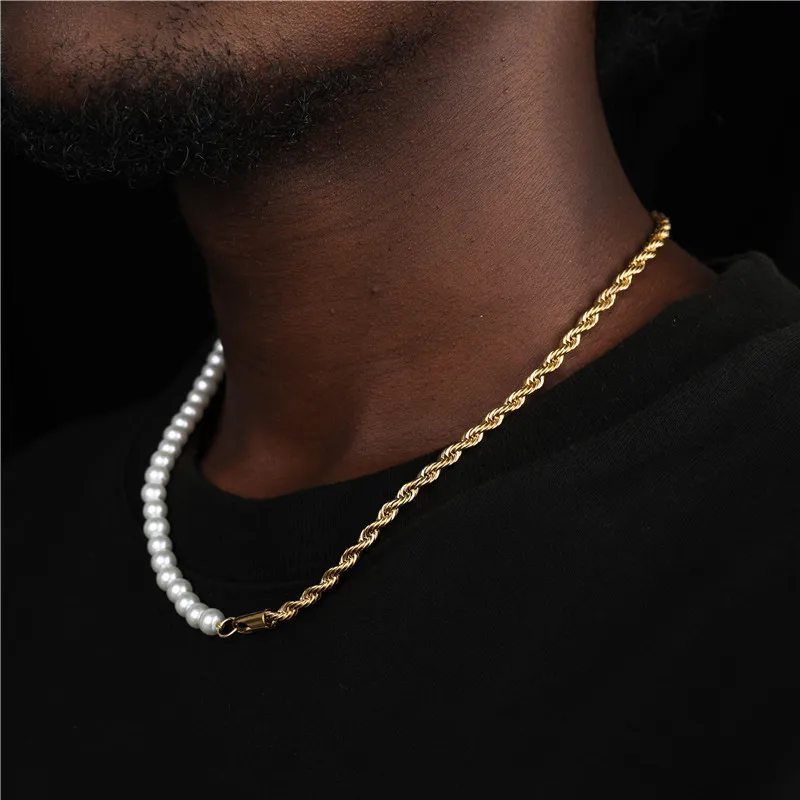Collar Rope Perlas GOLD