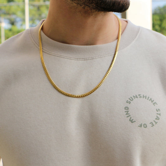 Cadena Cubana Clásica GOLD