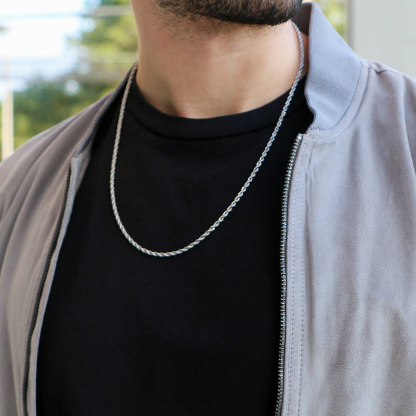 Cadena Rope 3mm SILVER