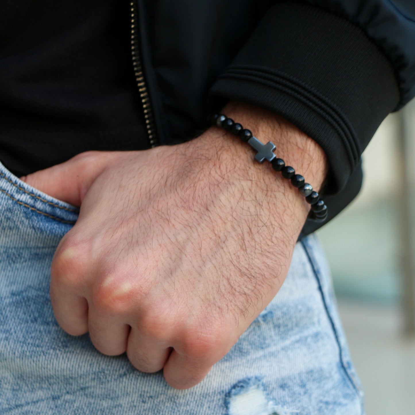Pulsera Cruz ÓNIX