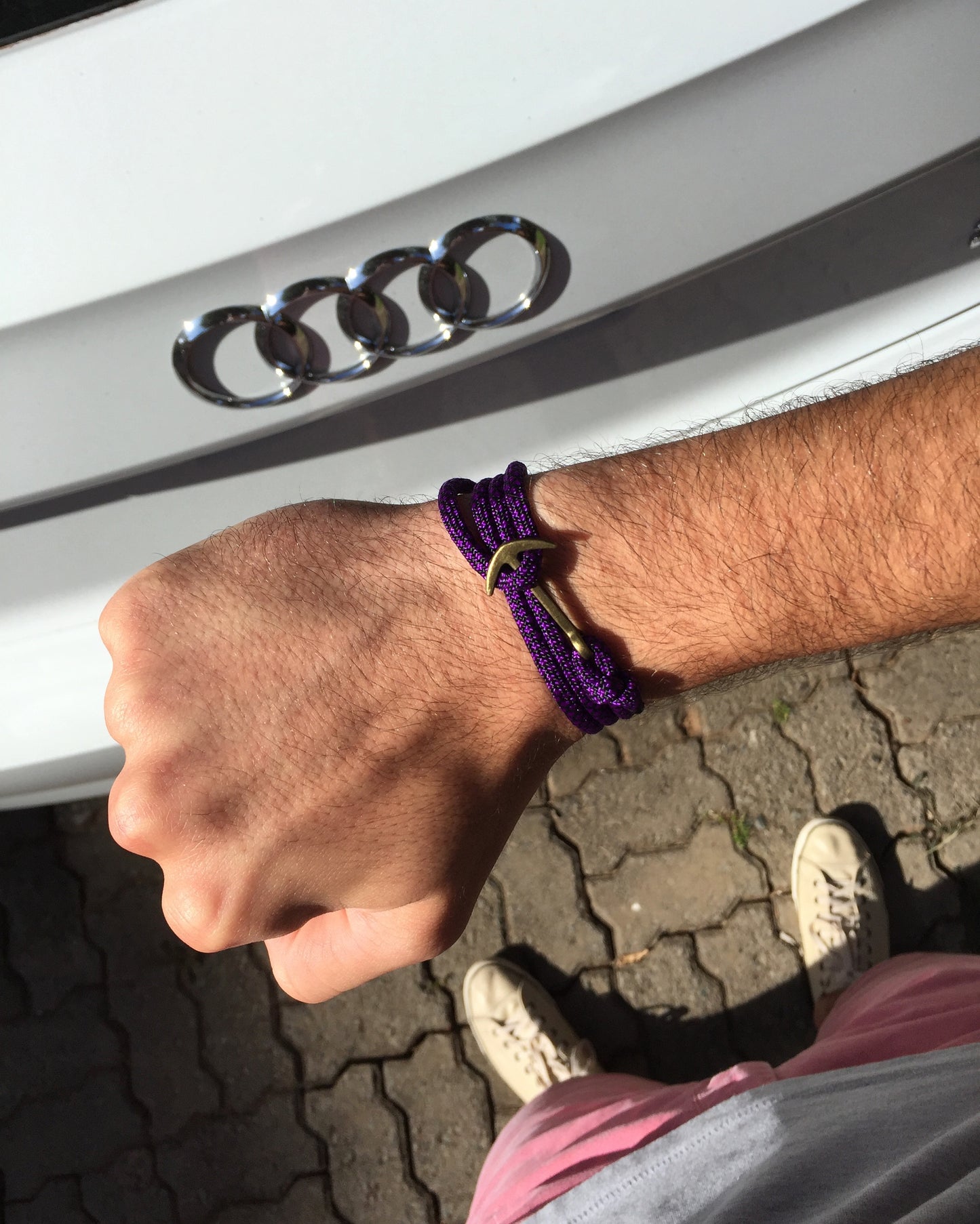 Pulsera Ancla Old School BRONZE