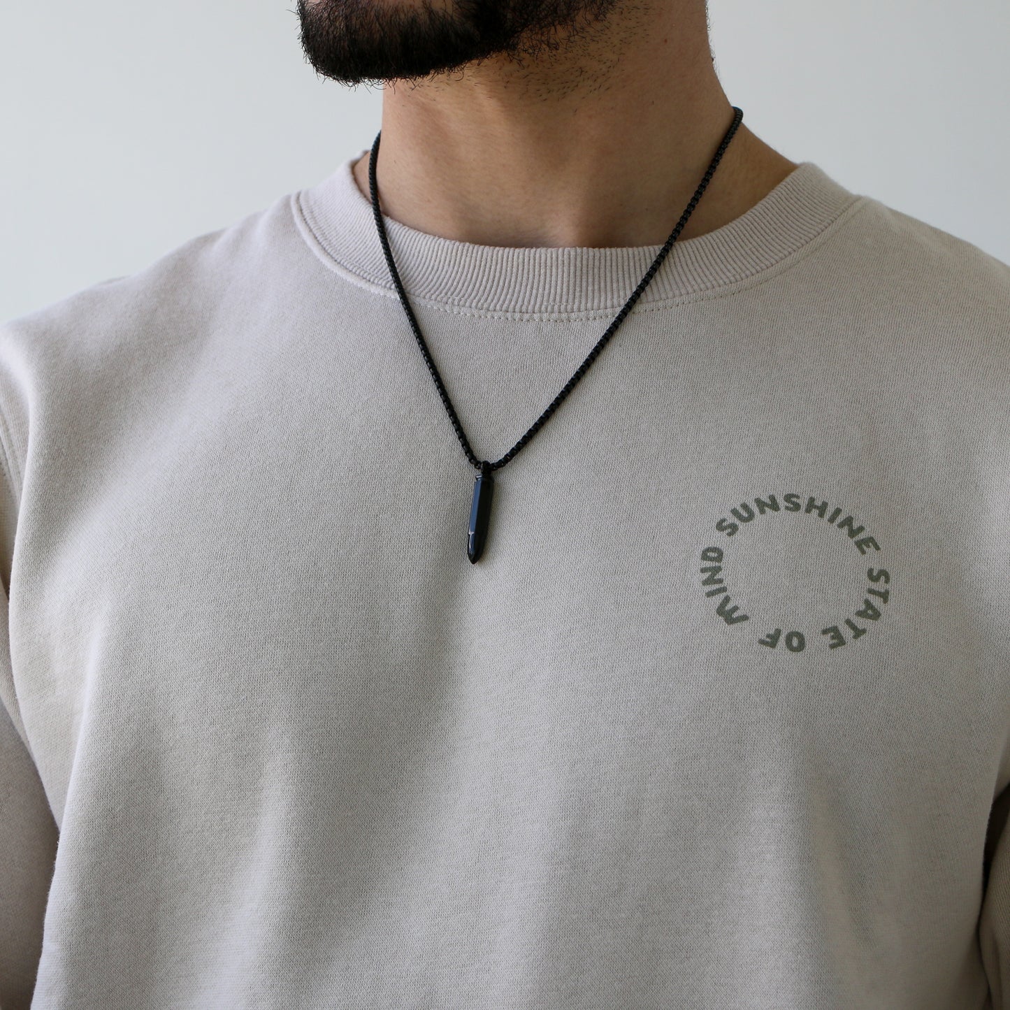 Cadena Box con Dije Bullet BLACK