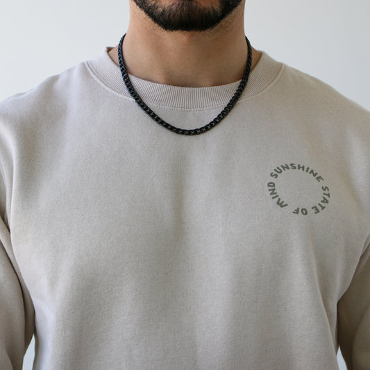 Cadena Cubana 7mm BLACK