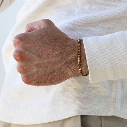 Pulsera Cubana 3,5mm GOLD