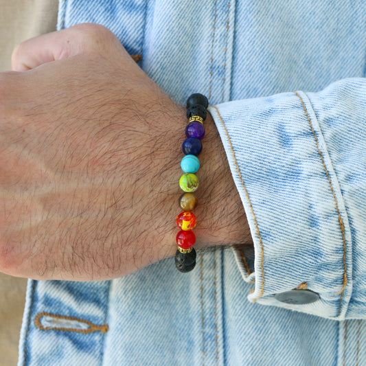 Pulsera 7 Chakras LAVA