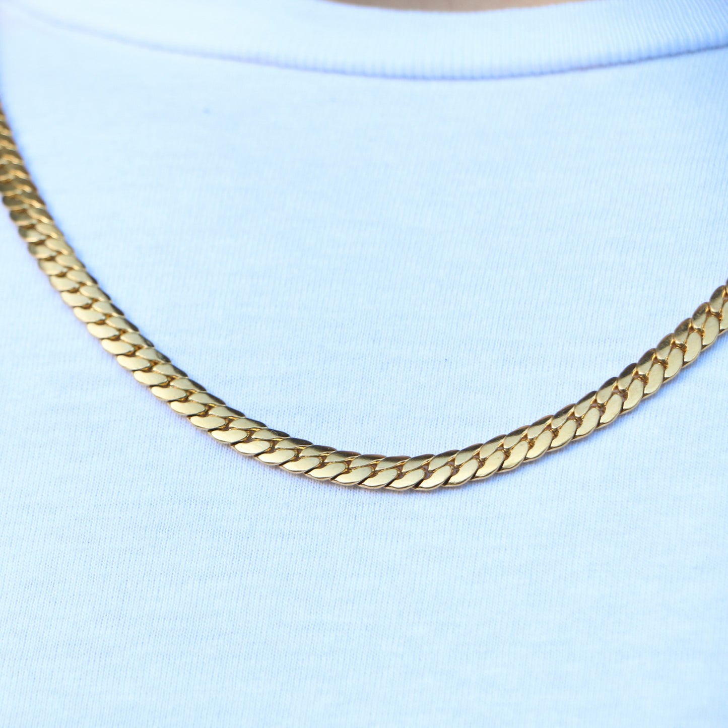 Cadena Cubana Clásica GOLD