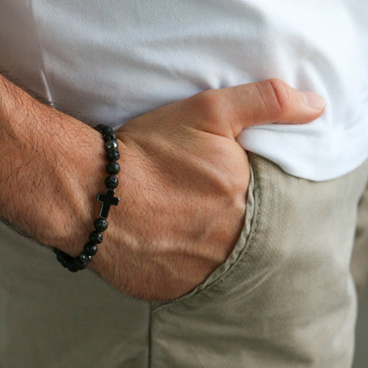 Pulsera Cruz LAVA