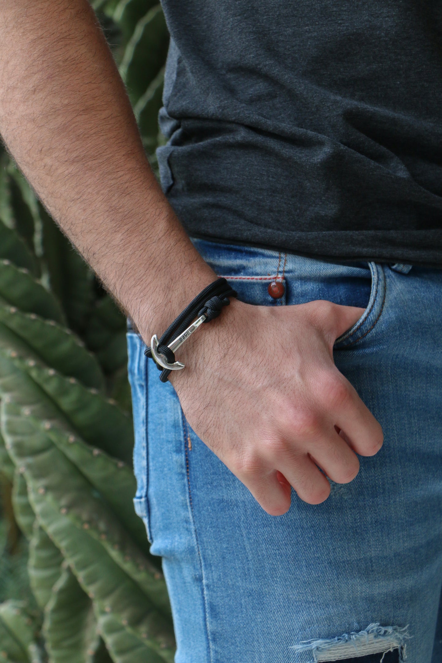 Pulsera Ancla Hope SILVER