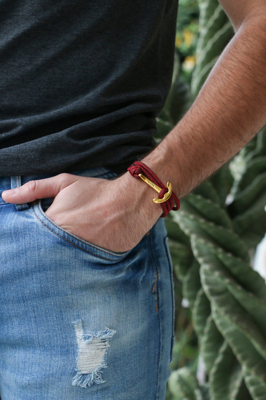 Pulsera Ancla Hope GOLD