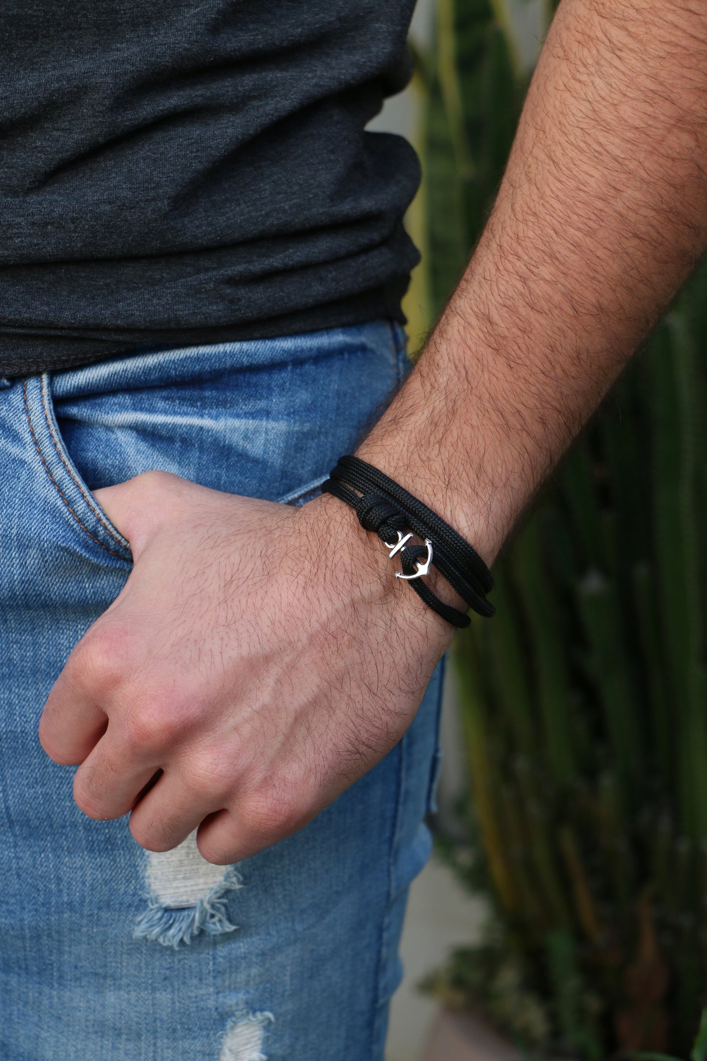 Pulsera Mini Ancla SILVER