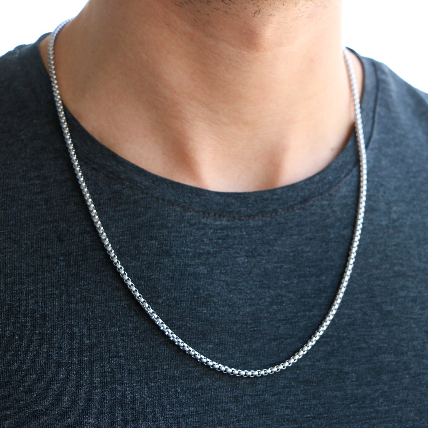 Cadena Box Silver
