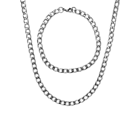 Set Cubana 5mm SILVER