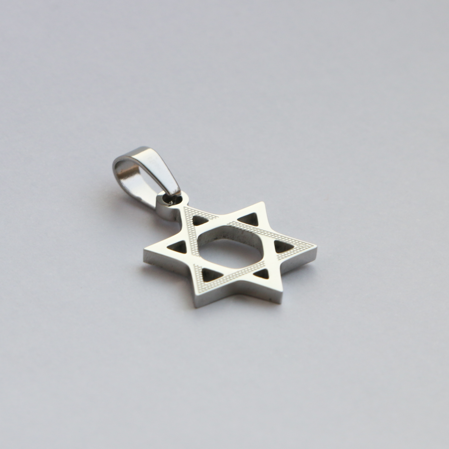 Cadena Box con Estrella De David SILVER