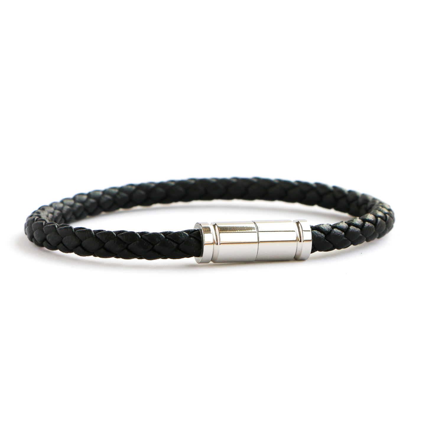 Pulsera de Cuero Minimalista con Cierre Magnético