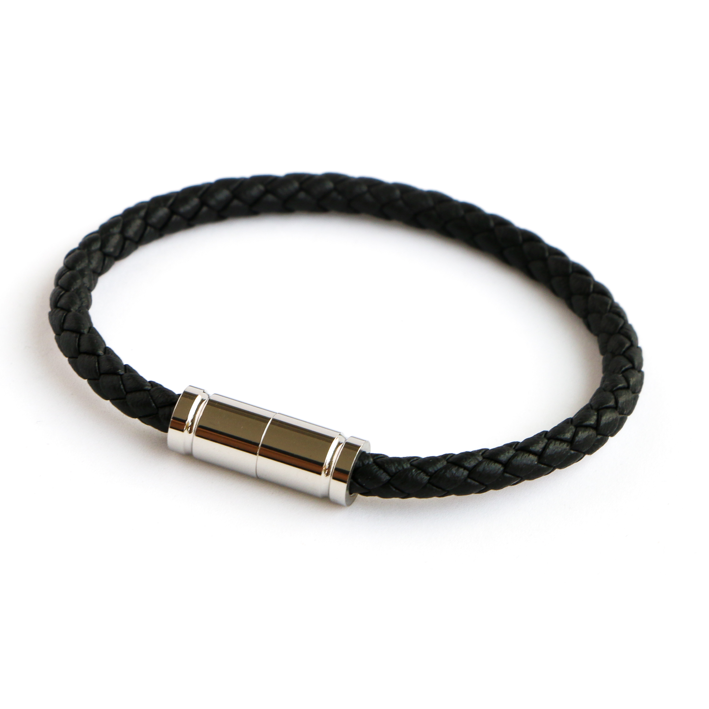 Pulsera de Cuero Minimalista con Cierre Magnético