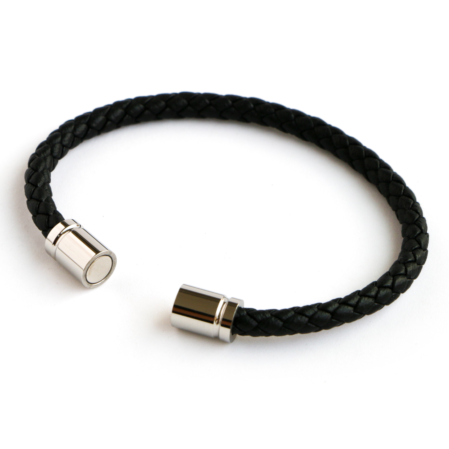 Pulsera de Cuero Minimalista con Cierre Magnético