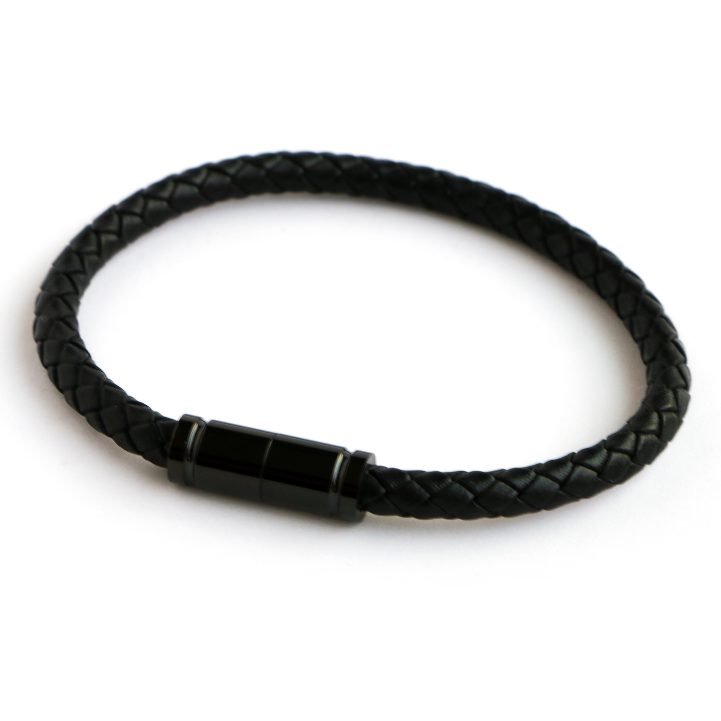 Pulsera de Cuero Minimalista con Cierre Magnético