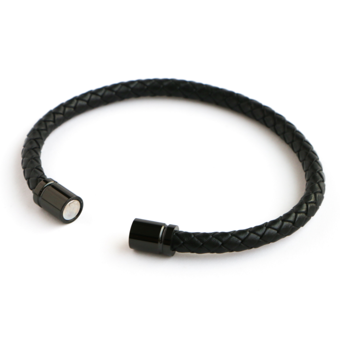 Pulsera de Cuero Minimalista con Cierre Magnético