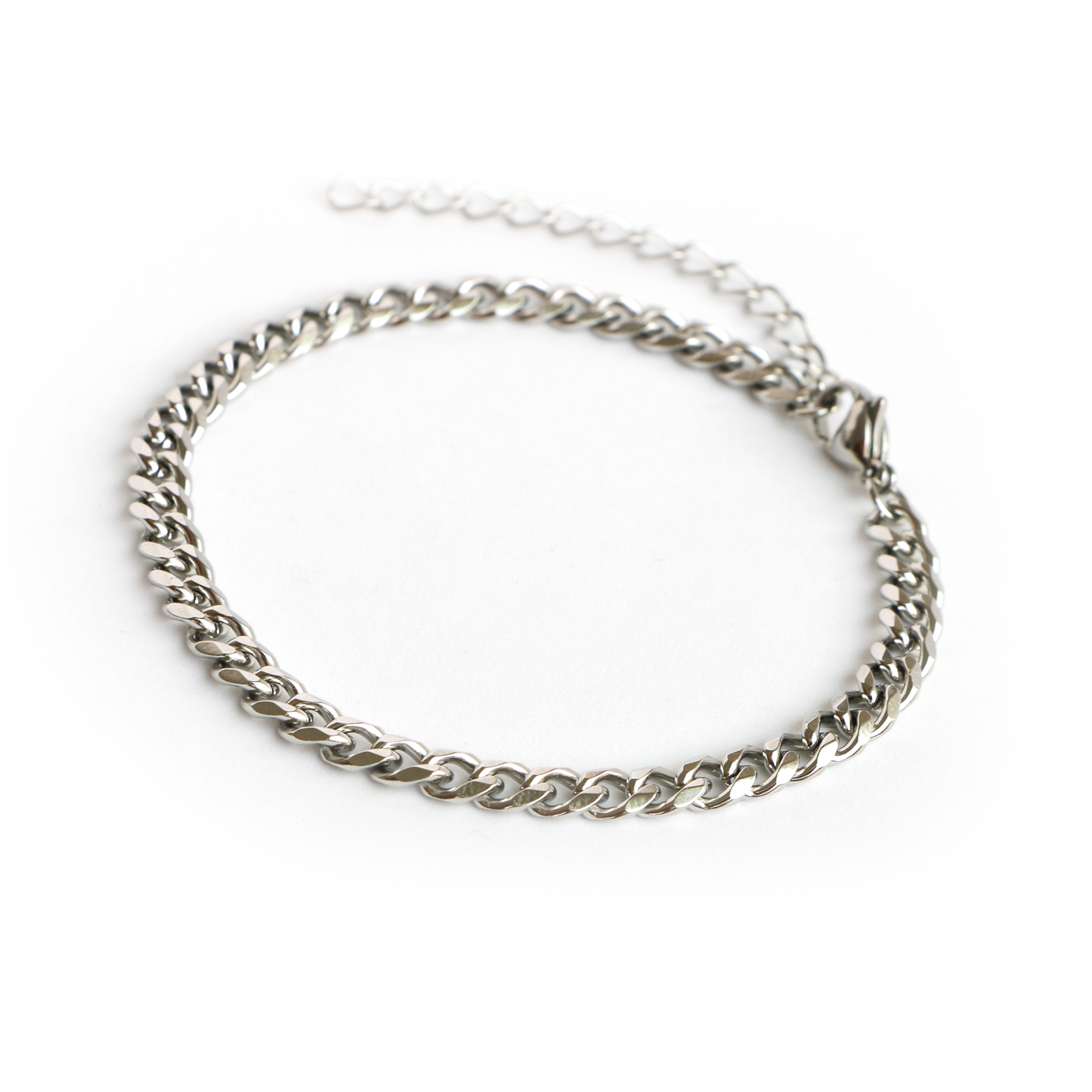Pulsera Cubana 5mm SILVER