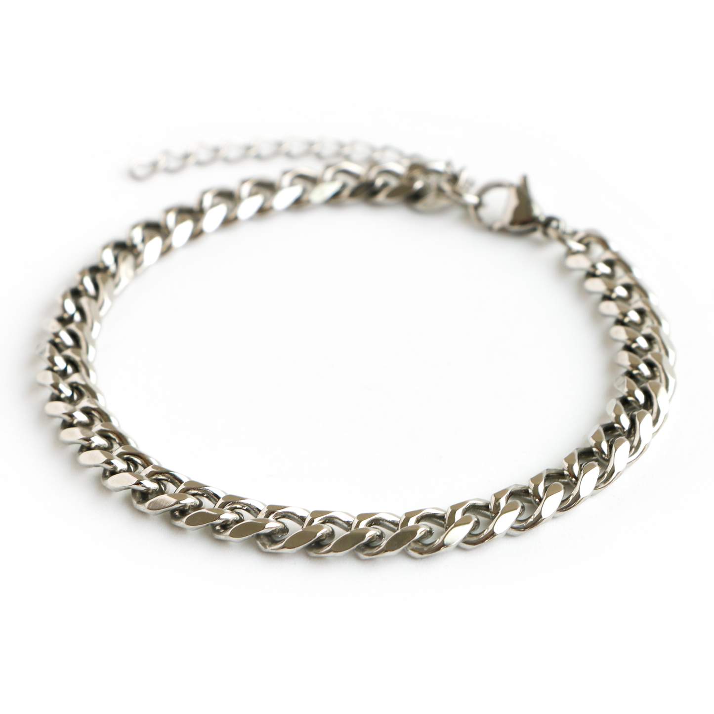 Pulsera Cubana 7mm SILVER