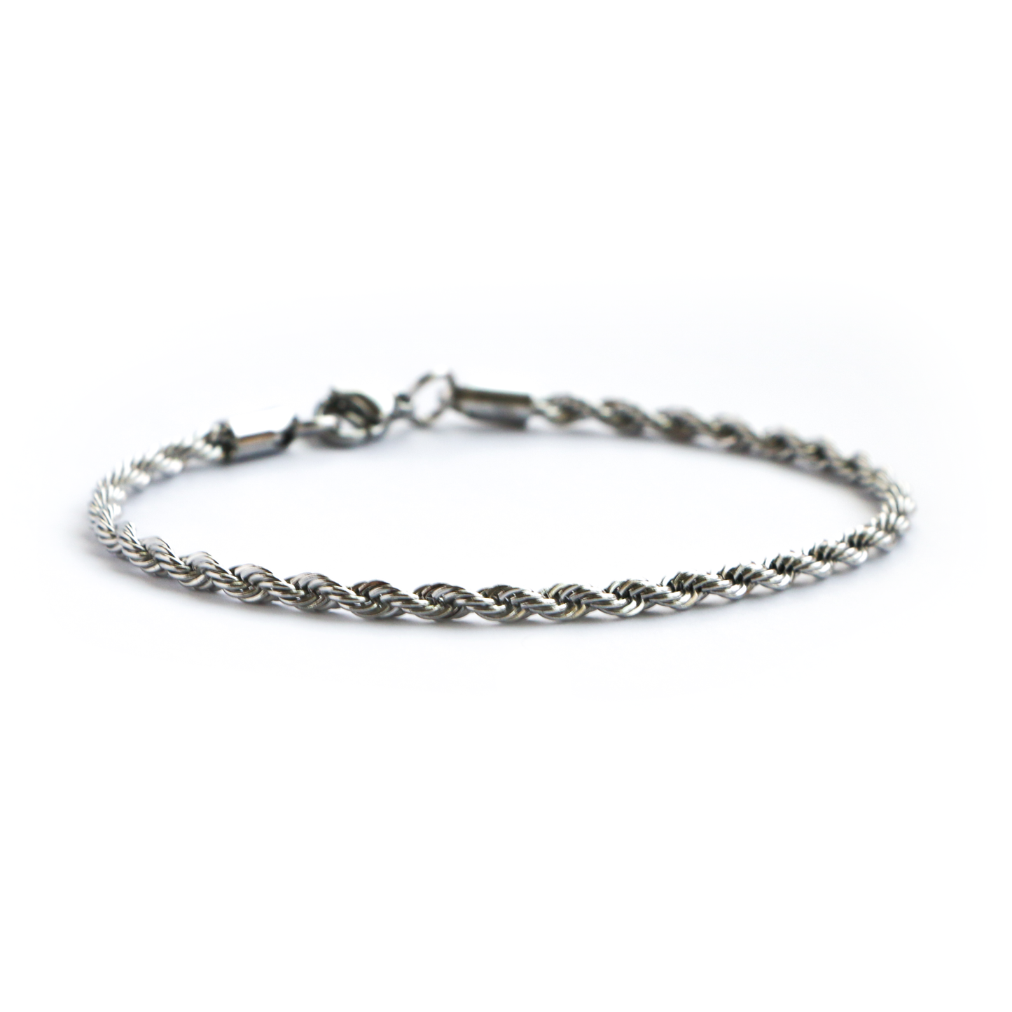 Pulsera Rope 3mm SILVER