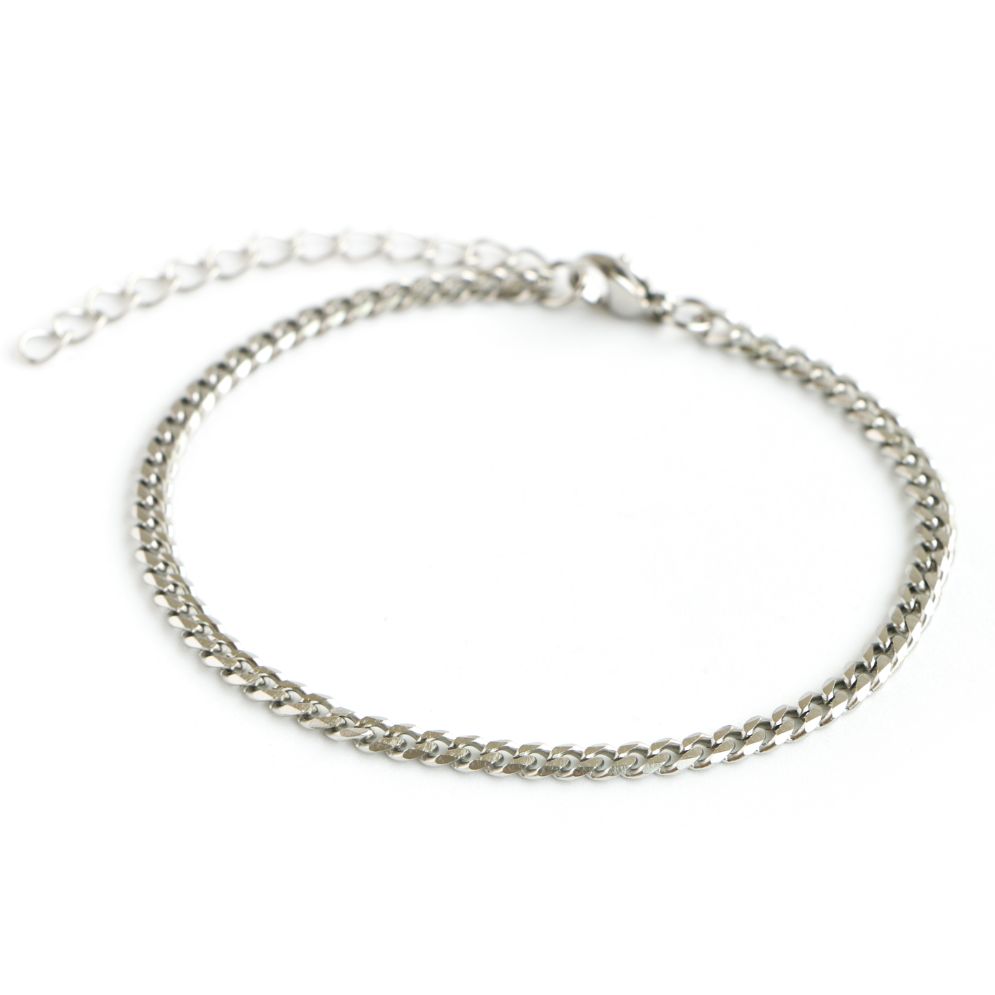 Pulsera Cubana 3,5mm SILVER