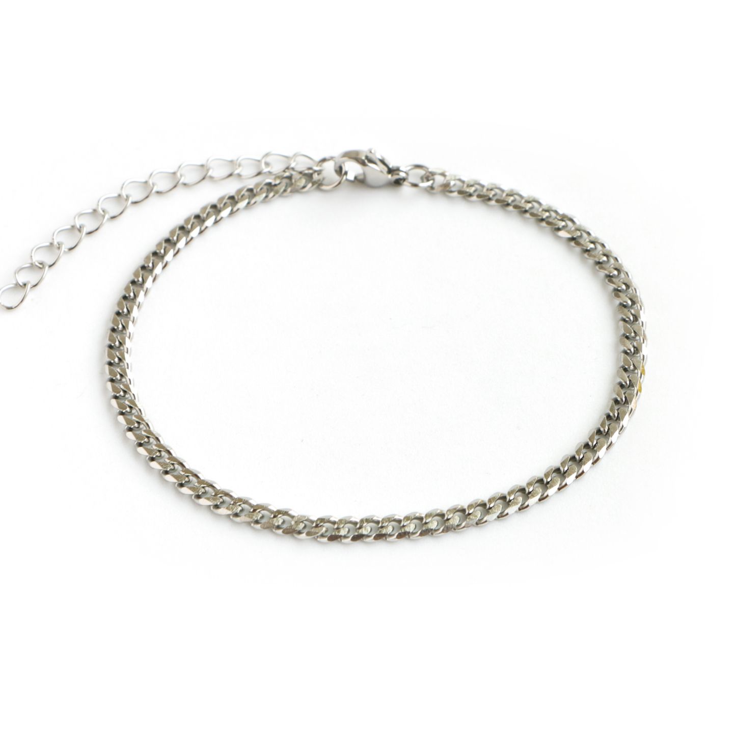 Pulsera Cubana 3,5mm SILVER