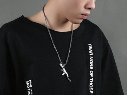 Cadena con Dije AK47 Black