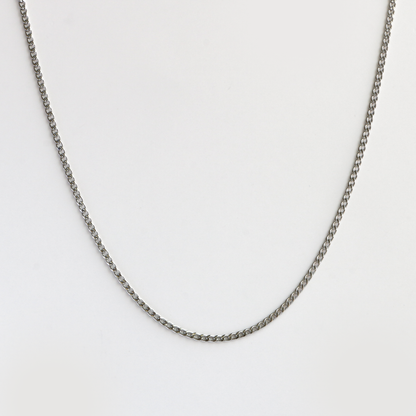 Cadena Cubana 3mm SILVER