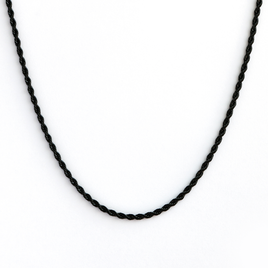 Cadena Rope 3mm BLACK