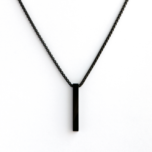 Cadena con Barra 3D BLACK