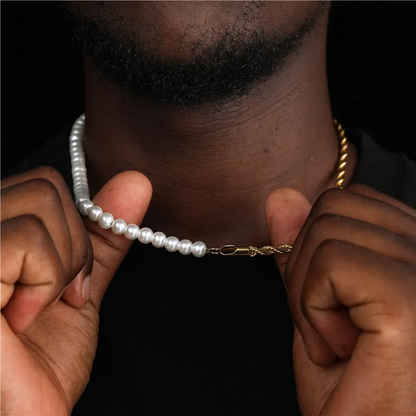 Collar Rope Perlas GOLD