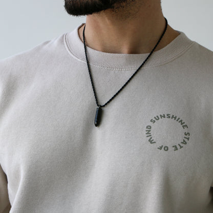 Cadena Rope con Dije Bullet Con Apertura BLACK