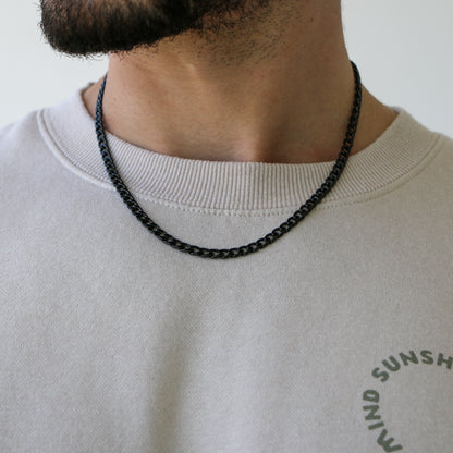 Cadena Cubana 5mm BLACK
