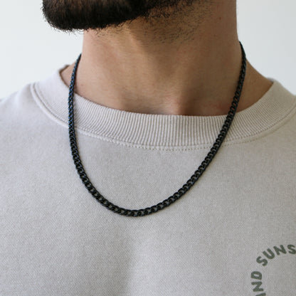 Cadena Cubana 5mm BLACK