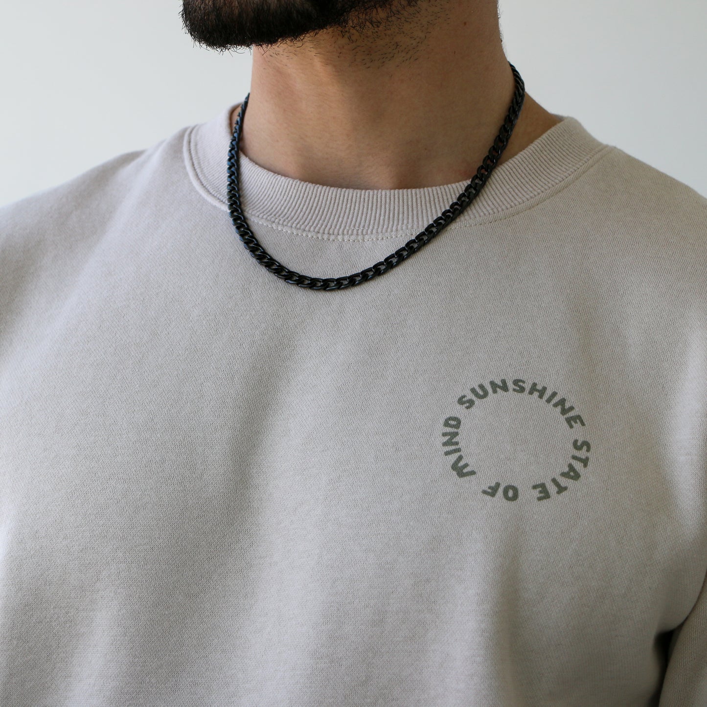 Cadena Cubana 7mm BLACK