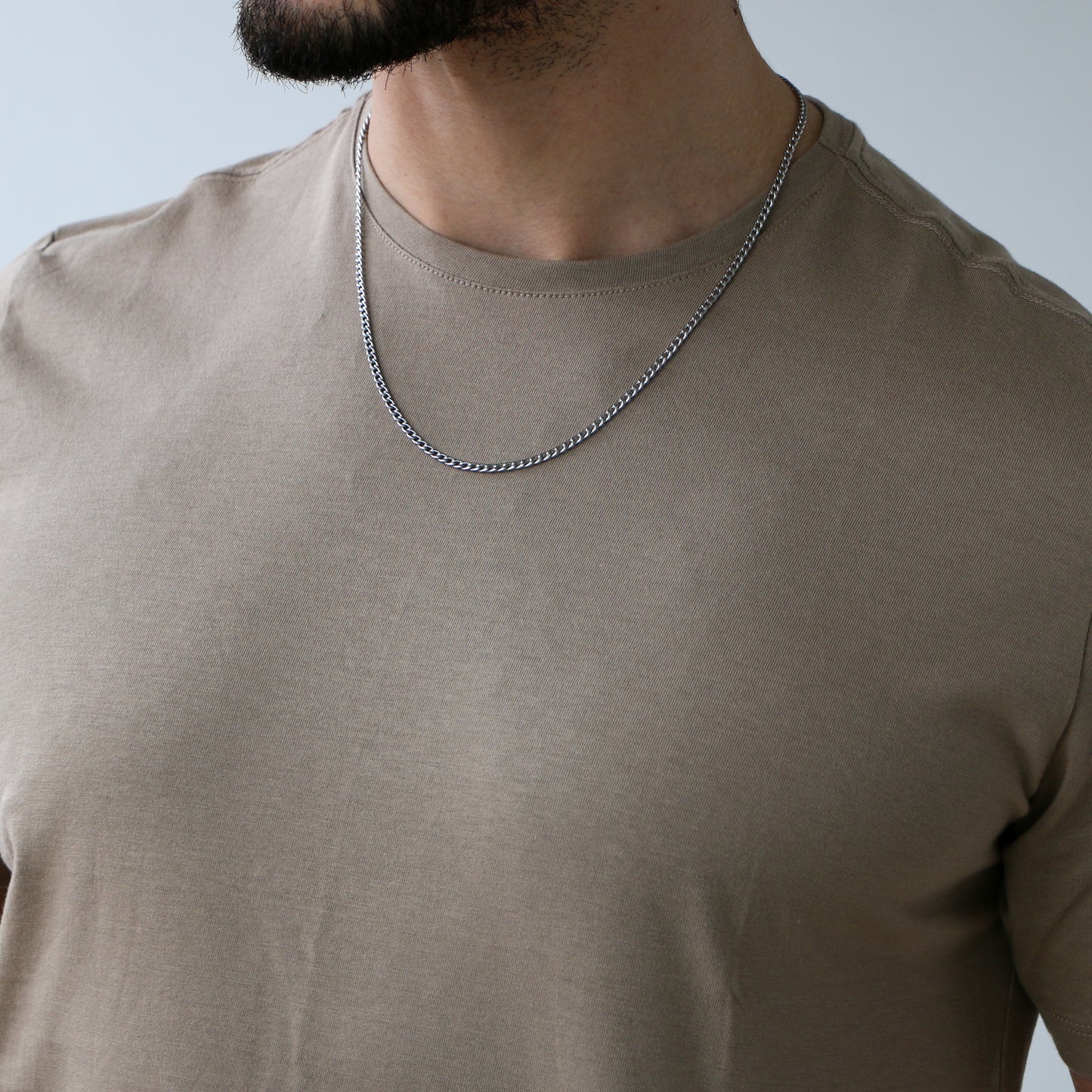 Cadena Cubana 3mm SILVER