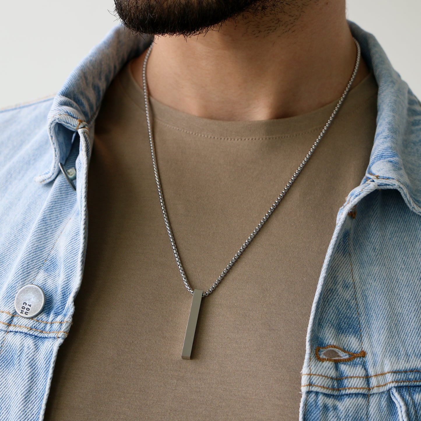 Cadena Box con Barra 3D SILVER